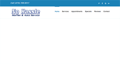 Desktop Screenshot of nohassleautoservice.com