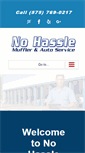 Mobile Screenshot of nohassleautoservice.com